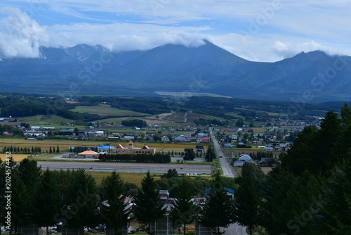 Foto 北海道 上富良野のフラワーランドかみふらの