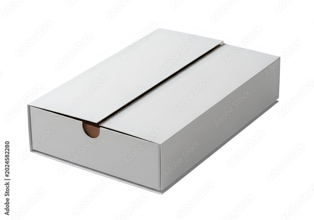 Naklejka premium Modern minimalist wireless mouse on clean surface