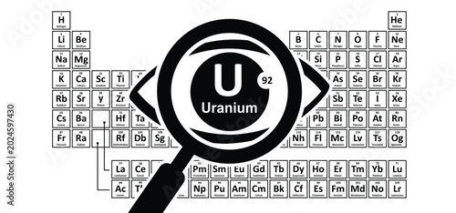 Fotografia Uranium
