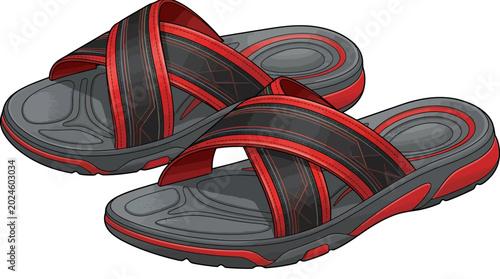 Stylish Footwear Concept for Active Lifestyle Enthusiasts