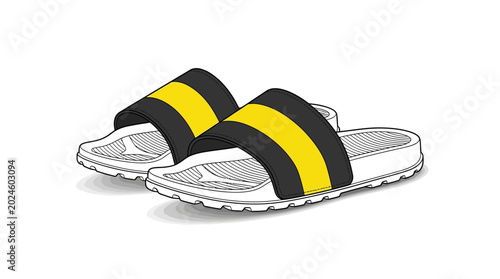 Stylish Footwear for Athletes, Modern Aesthetics, Graphic Representation