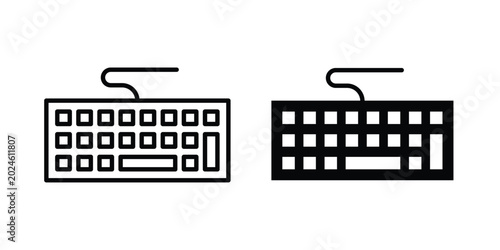 Photos Keyboard icon graphic element for project and web designs