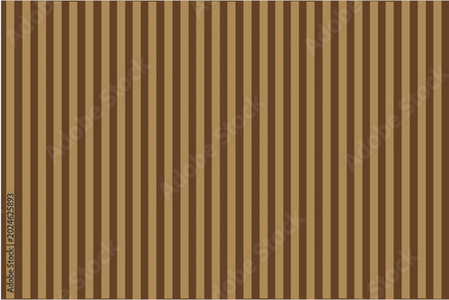 Schilderij op canvas Brown Vertical Stripes Seamless Pattern Background Elegant brown vertical stripes seamless pattern with alternating dark and light tones