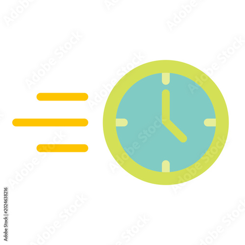 Foto Immediate Vector Flat Icon Design