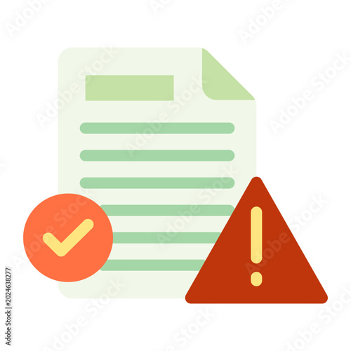 Foto Declare Vector Flat Icon Design