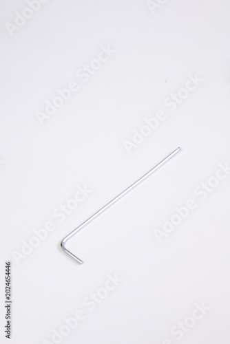 Ball End Hex Key Set on White