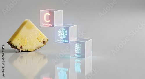 Golden cheese wedge with copyright symbol cubes on reflective surface for intellectual property concept