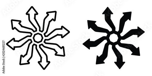 фотографія Versatile icon design illustration drawings