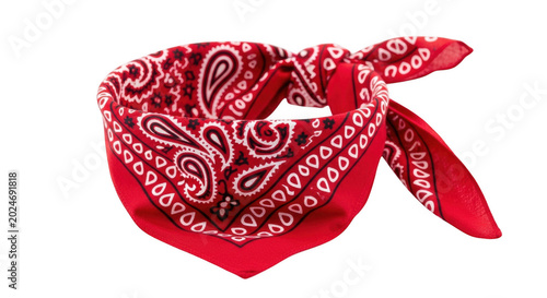 red bandana png paisley scarf png fashion accessory transparent background image