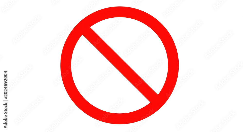 Obraz premium prohibition sign png no symbol png warning sign transparent background image