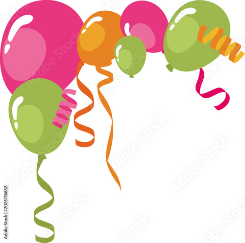 Birthday Balloons Corner