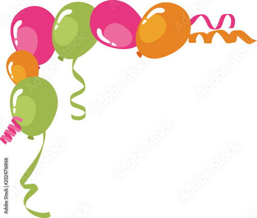 Birthday Balloons Corner