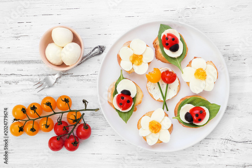 Photos Summer theme crostini appetizers