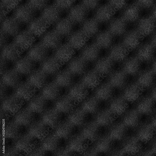 Gray Porolon Foam Texture – Soft Dotted Surface Close-Up