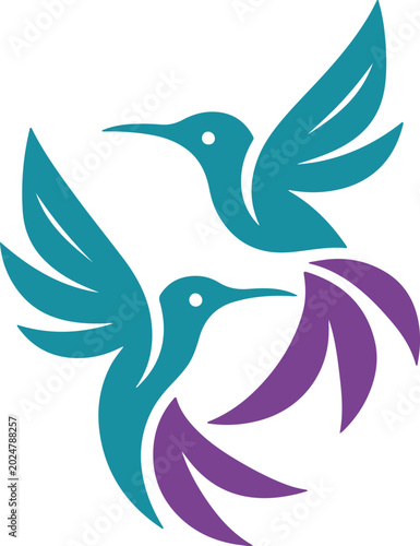 bird, hummingbird, vector, animal, nature, illustration