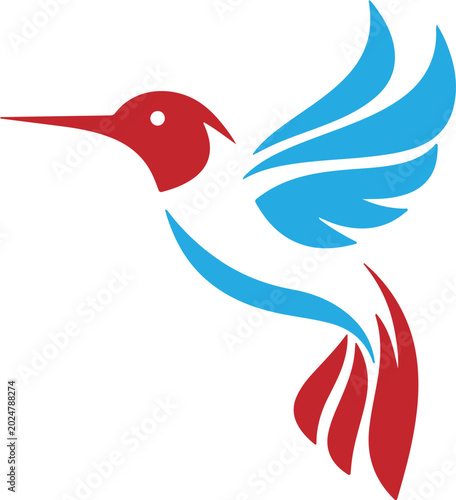 bird, hummingbird, vector, animal, nature, illustration