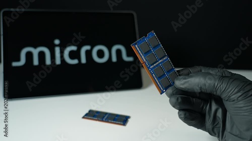 Micron Technology, American multinational semiconductor company that manufactures computer memory and computer data storage products
