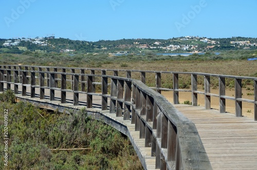 Pasarelas de Alvor, Algarve, Portugal