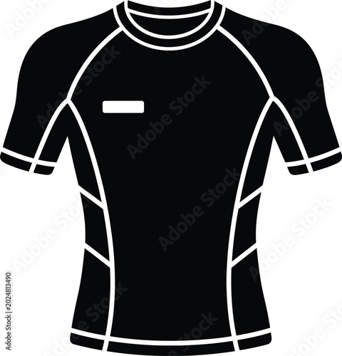 Compression Shirt or Rash Guard Apparel Icon