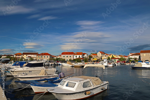 Zablace, Croatia, 30. Mai 2025: Boat station in Zablace,Croatia.