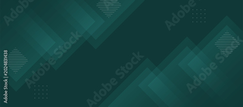 Photos Modern abstract dark teal background featuring translucent geometric diamond and