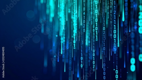 Digital binary code stream