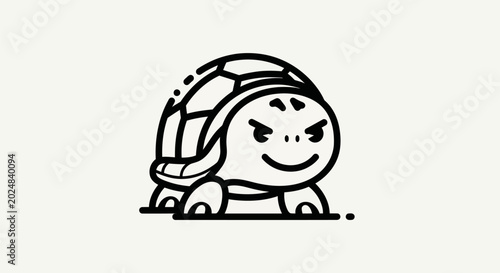 Cartoon turtle illustration