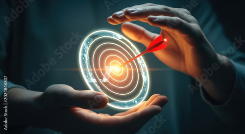 Goal Target Arrow Hands Success Aim Accuracy Focus Achieving Concentrating Strategy Businessman Precision Accurate Marketing Businessman Success