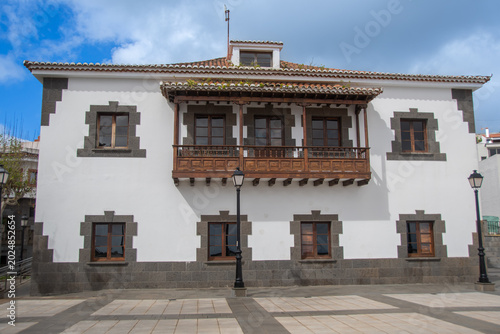 Historic Town Hall of Firgas on Gran Canaria, Spain
