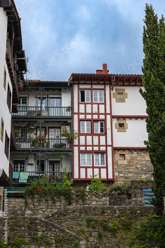 Medieval Walled Old Town of Hondarribia, Historic Architecture, Basque Country, Spain