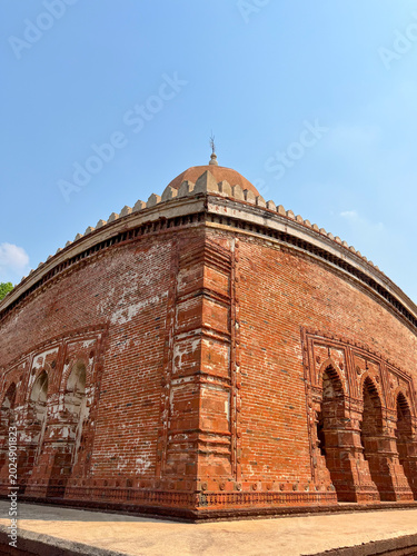 The Madanmohan Temple in Bishnupur is one of the architectural monuments of terracotta art. Animals, Birds, Black Sapphire, 10 Avatars and other mythological stories are depicted in architecture.