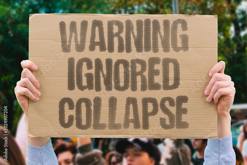 Photos "Warning Ignored Collapse" Documented structural warnings preceded the failure but were never acted on