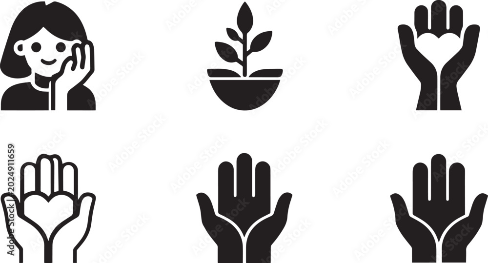 Fototapeta premium Creative brainstorming business solution and startup project development thin line icons set with lightbulb concept team connection analytics and strategy planning symbols
