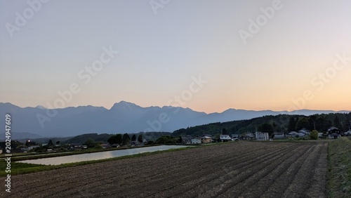 夕焼け空