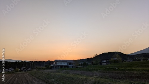 夕焼け空