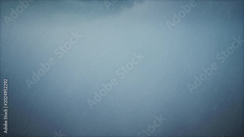 Rain And Lightning In The Sky Background 04