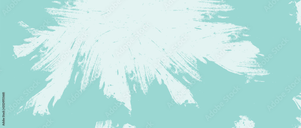 Obraz premium Abstarct Grunge Brush Background. Abstract artistic teal background design.
