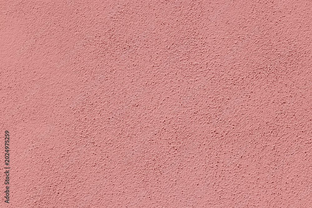 Fototapeta premium Coral Pastel Pink Textured Plaster Wall Background from Italy