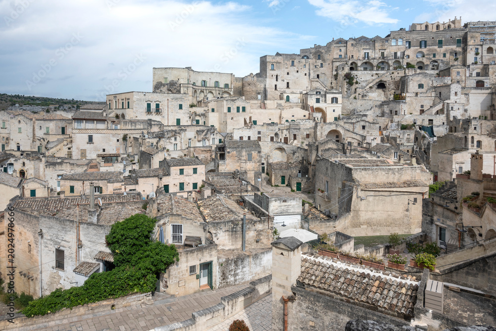 Fototapeta premium The Old town of Matera, Basilicata Region, Italy