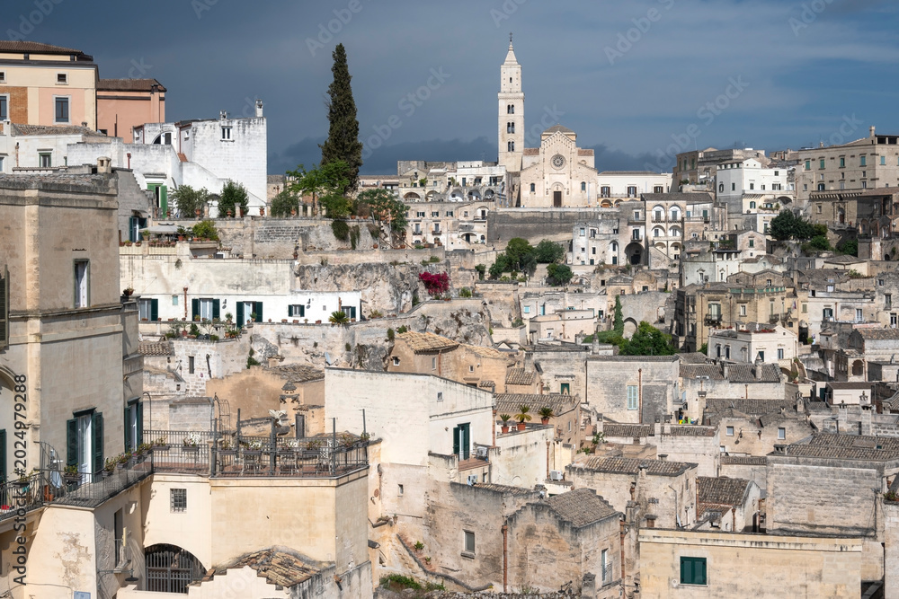 Fototapeta premium The Old town of Matera, Basilicata Region, Italy