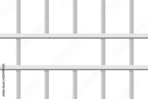 Photos Prison bars or jail cell bars vector illustration