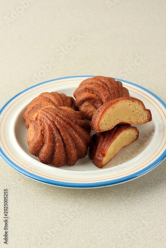 APlate of Buttertteok or Butter Tteok