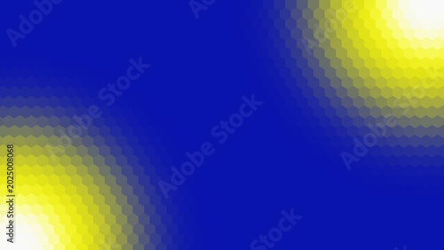 Fotografie background design with color pastel blue and yellow gradient hexagon pattern surface