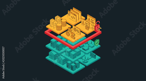 Cybersecurity Layered Protection System Safeguarding Cloud Computing Infrastructure and Critical Data Applications