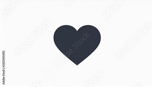 A large black heart symbol is prominently displayed.
