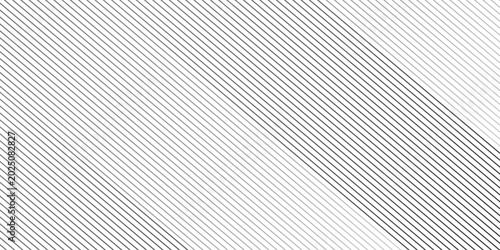 Vector oblique stripe diagonal black and white line gradient fabric transparent diagonal line cloth. grid striped seamless pattern fabric design. geometric square stripe line background.