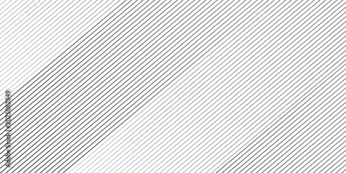 Tableau sur toile Vector oblique stripe diagonal black and white line gradient fabric transparent diagonal line cloth