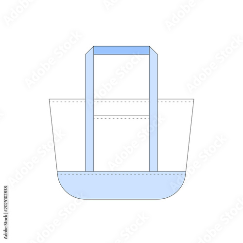 トートバッグのイラスト