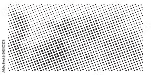 Foto Halftone Dot Pattern Texture Background.