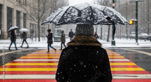 A Street Photography Shot From Behind A Person Hol 152 Gigapixel Standard V2 4x